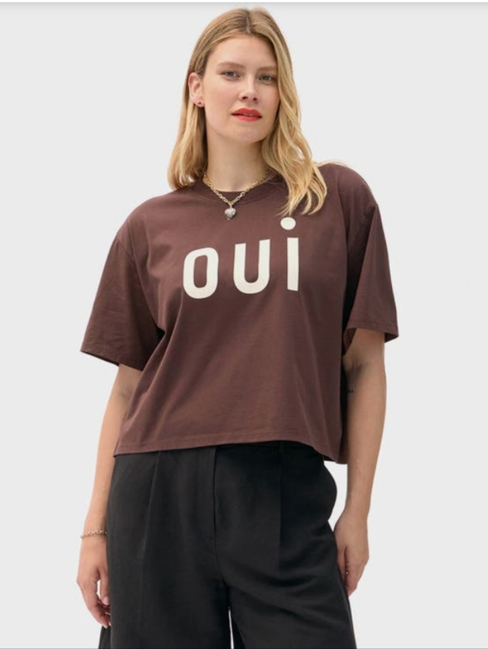 Clare V OUI tee